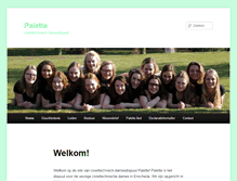 Tablet Screenshot of damesdispuutpalette.nl